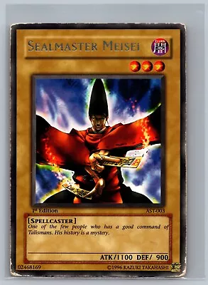 Yu-Gi-Oh! TCG Sealmaster Meisei #AST-003 1st Edition Ancient Sanctuary • $4.39