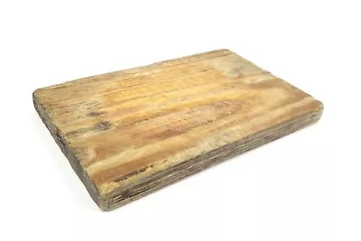 Vintage Primitive Wooden Cutting Board Country Farmhouse Bread Board One Piece • $42.50
