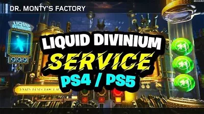 BLACK OPS III [50000 - 1000000] Liquid Diviniums! PS4/5 Only Service **CHEAP** • $25