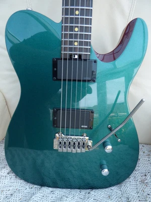 £140 • Buy Harley Benton Fusion T-HH-EB -Telecaster With EMG-60/81 Active Pick Ups