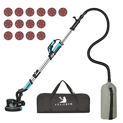 $279.23 • Buy Drywall Sander, 750W 6.5A Ceiling Sander Machine With Vacuum Telescopic Pole ...