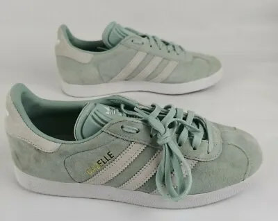 $45 • Buy Sneakers -Adidas Women's US6 Gazelle Mint Suede Casual Shoes Sneakers  