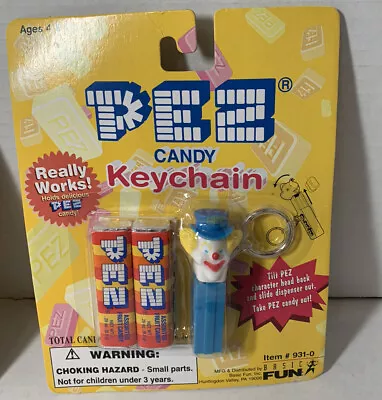 1998 Mini PEZ Keychain Lot Clown Elephant And Top Hat Man • $20