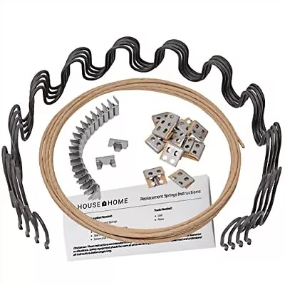 18  Couch Spring Repair Kit To Fix Sofa- Includes 4pk Of Springs Upholstery S... • $33.58