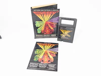 Magnavox Odyssey 2 - Speedway Spin-Out! Crypto Logic Cartridge W/ Box + Manual • $12.74