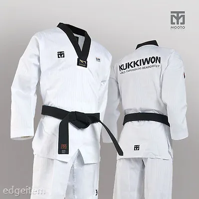 MOOTO BS4 KUKKIWON Uniform Tae Kwon Do TKD Taekwondo Dobok WTF • $70