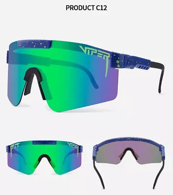 Cycling Glasses Polarized Sunglasses Bicycle Glasses Outdoor Sport Eyewear UV400 • $13.97