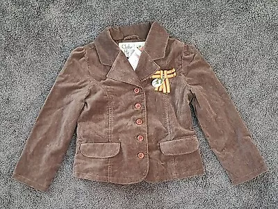 NWT Gymboree Girls Jacket Sz 5 Equestrian Brown Clothes Horse • $29