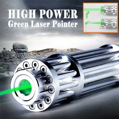 2000 Meter 532nm Green Laser Pointer Pen Visible Beam Light Zoom Focus Lazer New • $16.83