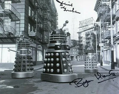 £40 • Buy Doctor Who Autograph: BRYAN HANDS & DAVID GRAHAM (Dr Who) Signed Photo