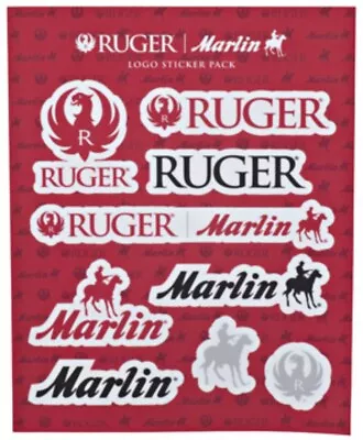 Ruger Marlin Firearms Sticker Pack Stickers Since 1949 Rugged Reliable Firearms • $15.95