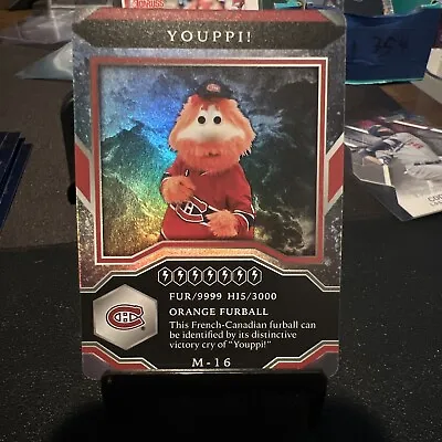 2021 Upper Deck MVP #M-16 Youppi! Mascot Gaming Cards NM - Montreal Canadiens  • $4