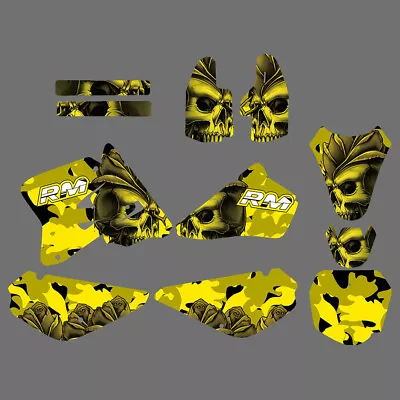 $45.99 • Buy Team Graphics Decals Stickers Kit For Suzuki RM85 2002-2012 Rm 85