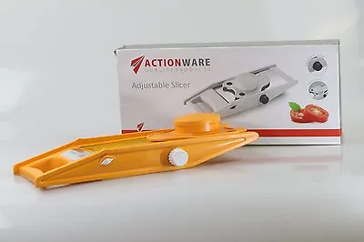 Mandolin Slicer Vegetable Adjustable Fruit & Veg Slicer Slicer Juliene Salad • £8.99