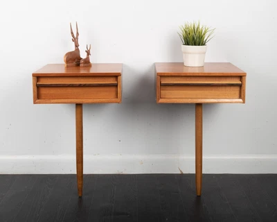 £270 • Buy Austinsuite  Teak Bedside Cabinets/Floating Nightstands, Mid Century