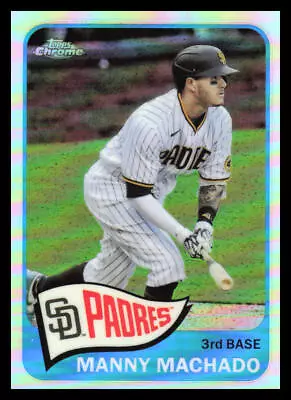 2021 Topps Manny Machado  1965 Topps Redux Chrome Refractor TH65-42 Padres • $1.99