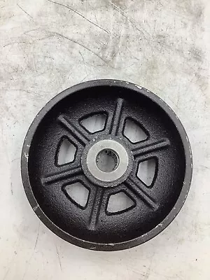 GRAINGER 6  X 2  CC Polyurethane  On Cast Iron Wheel Ships FAST/FREE From USA • $18.34