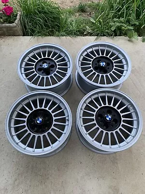 Bmw E30 E21 Euro Alloy Wheels Oz King Alpina Reps 15 7j Et12 4x100  No Bbs Rs M3 • $1199