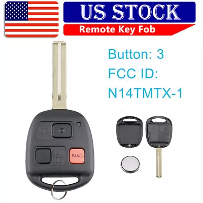 For 1999 2000 2001 2002 2003 Lexus RX300 Keyless Entry Remote Key Fob N14TMTX-1 • $15.39