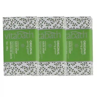 Vitabath Gelee Soap Original Spring Green 8.0 Ounces (Pack Of 3) • $36.99