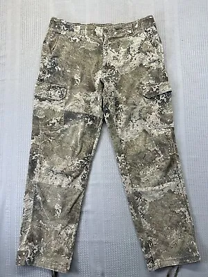 Red Head Silent Hide Camo Pants Mens L 32 Cargo Pockets Hunting Outdoors Camp • $22