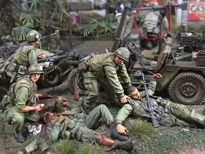 1:35 Resin Figure Fought In Vietnam With 6 Figures Unpainted Unassambled • $36.49