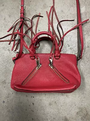 Rebecca Minkoff Micro Moto Leather Bag / Satchel  • $44.99