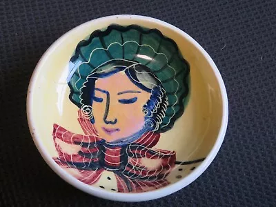 Martin Boyd Dish With Victorian Ladies Head Design. • $35