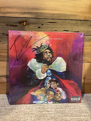 KOD J Cole Signed Vinyl LP Autographed Limited Edition W Proof Of Purchase • $299