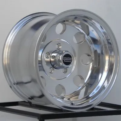 15 Inch Polished Wheels Rims Chevy GMC Truck 1/2 Ton 5 Lug 5x5 ARE Baja 15x10 • $872