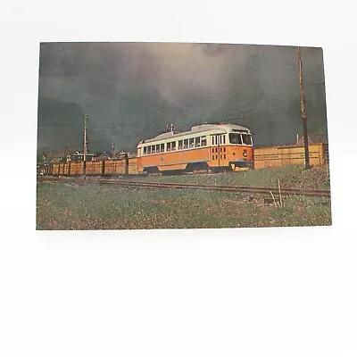 Metropolitan Transit Authority #3331 Double End PCC Vintage Postcard Railroad • $2.99