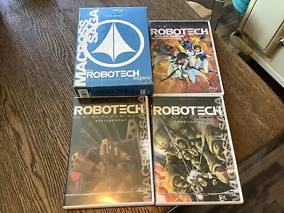 Robotech Legacy Vol. 2 Macross Saga Used DVD 2001 3-Disc Anime Free USA Shipping • $8.95