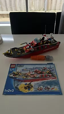 Lego City 7906 Fire Boat • $50