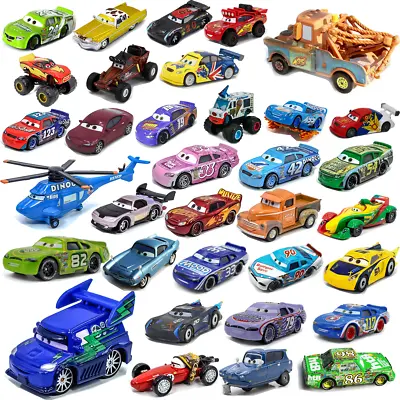 £6.94 • Buy Disneys Pixar Cars Lightning McQueen Finn Mcmissile 1:55 Diecast Kids Car Toys