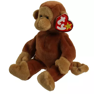 TY Beanie Baby - BONGO The Monkey (8.5 Inch) - MWMTs Stuffed Animal Toy • $11.89