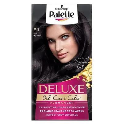 Schwarzkopf Palette Deluxe Color Creme Hair Oil- Care Color Permanent • £8.90
