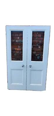 £300 • Buy Double Victorian Edwardian Porch  Pine Patio Doors 