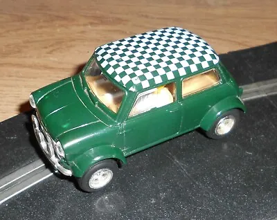 £9.50 • Buy Scalextric Rare Vintage Green C7 Mini Cooper Touring / Rally Car Superb And Fast