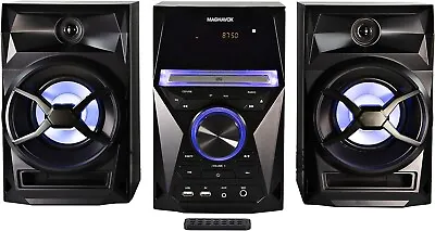 Magnavox MM441 3-Piece CD Shelf System W/ Digital PLL FM Stereo Radio Bluetooth • $109.99