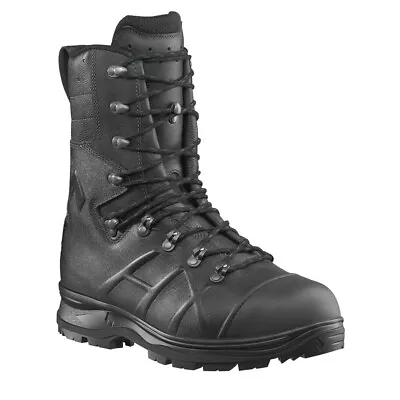 Haix Protector Pro 2.0 Black Leather Waterproof Chainsaw Safety Forestry Boots • £244.90