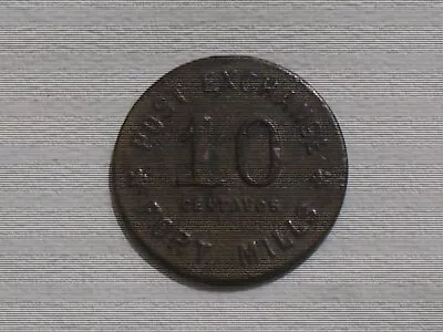 US Military Post Exchange Fort Mills Philippines 10 Centavos Trade Token • $69