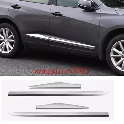 Fit For Acura RDX 2019-2021 ABS Chrome Car Body Door Side Molding Trims 4PCS • $441.74