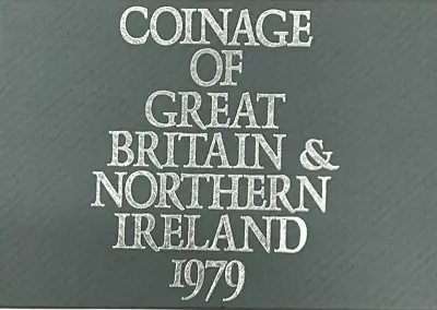 1979 Royal Mint Coinage Of Great Britain And Northern Ireland Proof Coin Set • £17.99