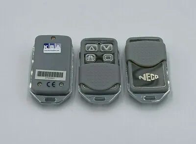 3 X Neco TR4 Remote Control For Roller Shutters / Garage Door  - 433MHz • £37.99