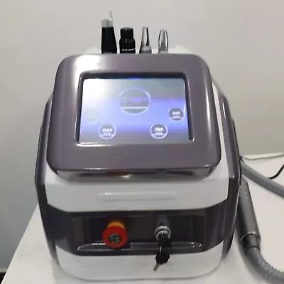 High Quality Nd Yag Laser 755 1320 1064 532nm Pico Laser Tattoo Removal Machine • £899