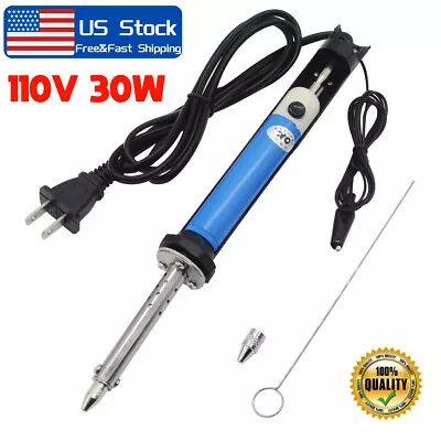 $14.59 • Buy Electric Vacuum Solder Sucker Desoldering Suction Pump Iron Gun Drill Rod Tool