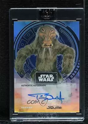 2022 Topps Star Wars Signature Series Tim Dry J'Quille As #A-TD Auto Ib6 • £14.67