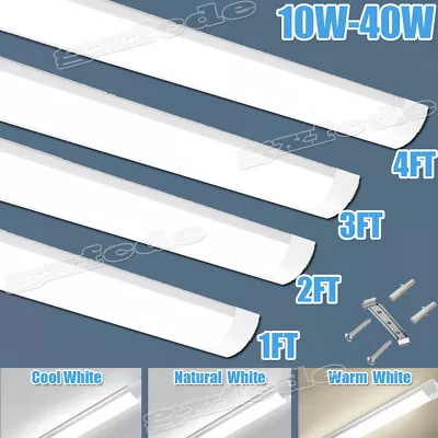 1FT 2FT 3FT 4FT LED Batten Tube Light Shop Light Workbench Garage Ceiling Lamp A • $17.99