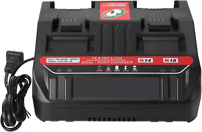 M18 Dual Bay 3A Rapid Charger For Milwaukee 14.4V-18V XC Battery 48-11-1850 1820 • $35.90