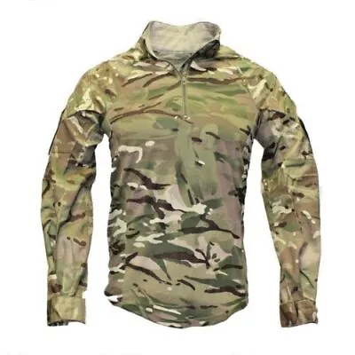 British Army Mtp Ubacs Shirt Under Armour Combat Top Military Surplus Airsoft • £9.99